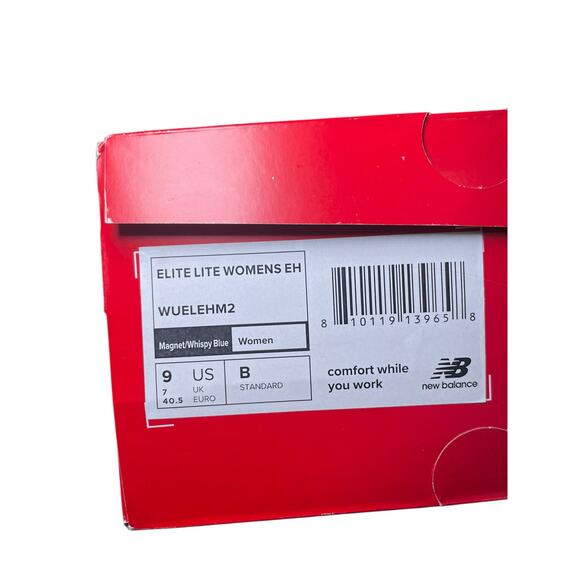 New Balance Work & Safety Elite Lite Grey Women US 9 With Box Grey Retro Sneaker - Picture 13 of 15